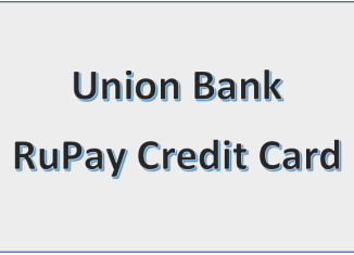 Union Bank of India RuPay Credit Card