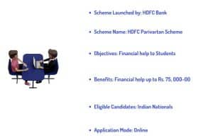 Key Highlights Infographic – HDFC Bank Parivartan Scheme empowering students through scholarships
